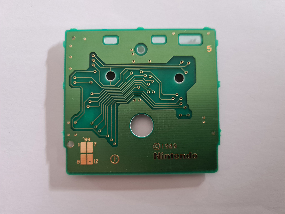 Shikakui Atama o Maruku Suru JPN Back of the PCB