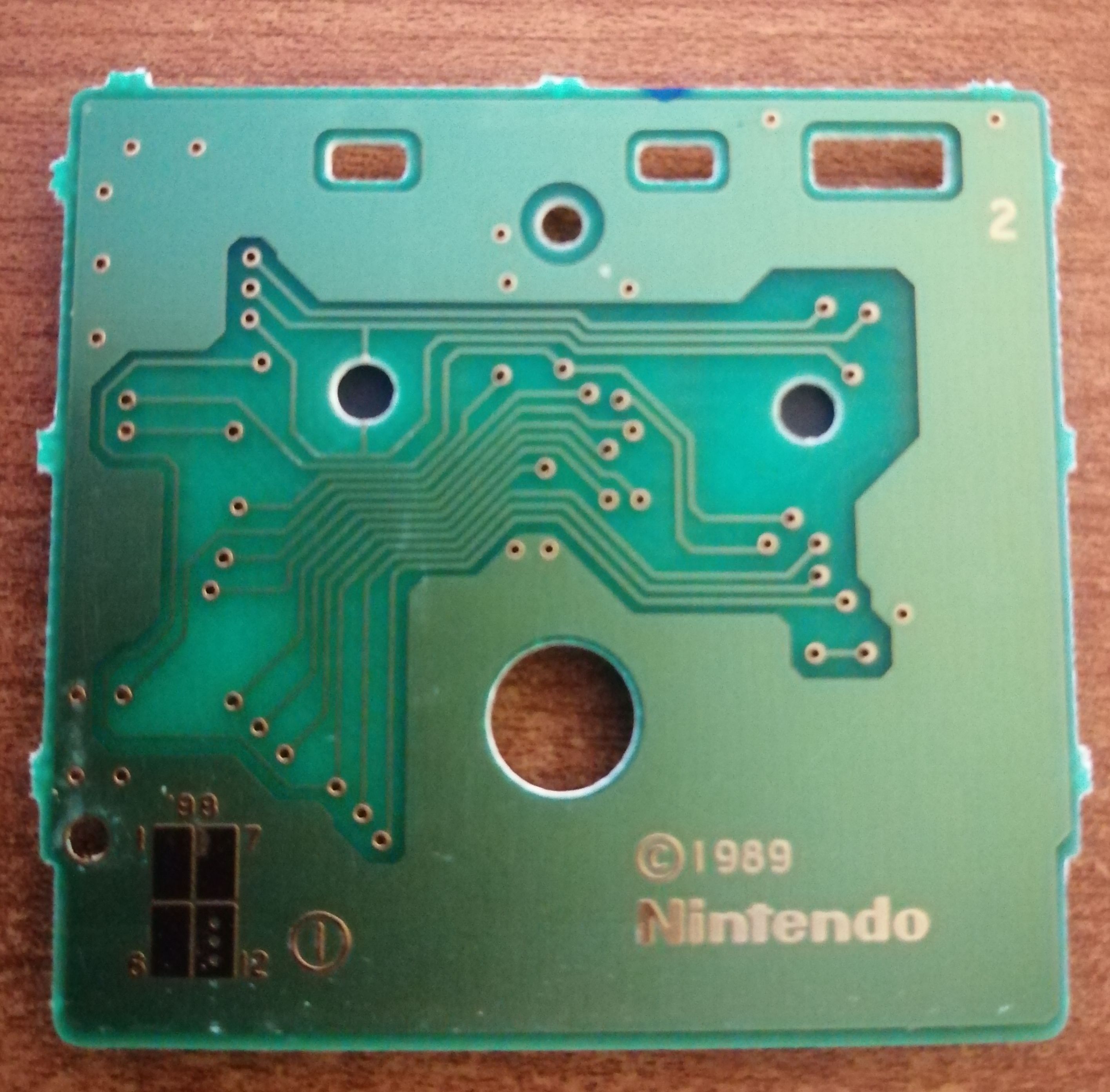 Monopoly EUR Back of the PCB