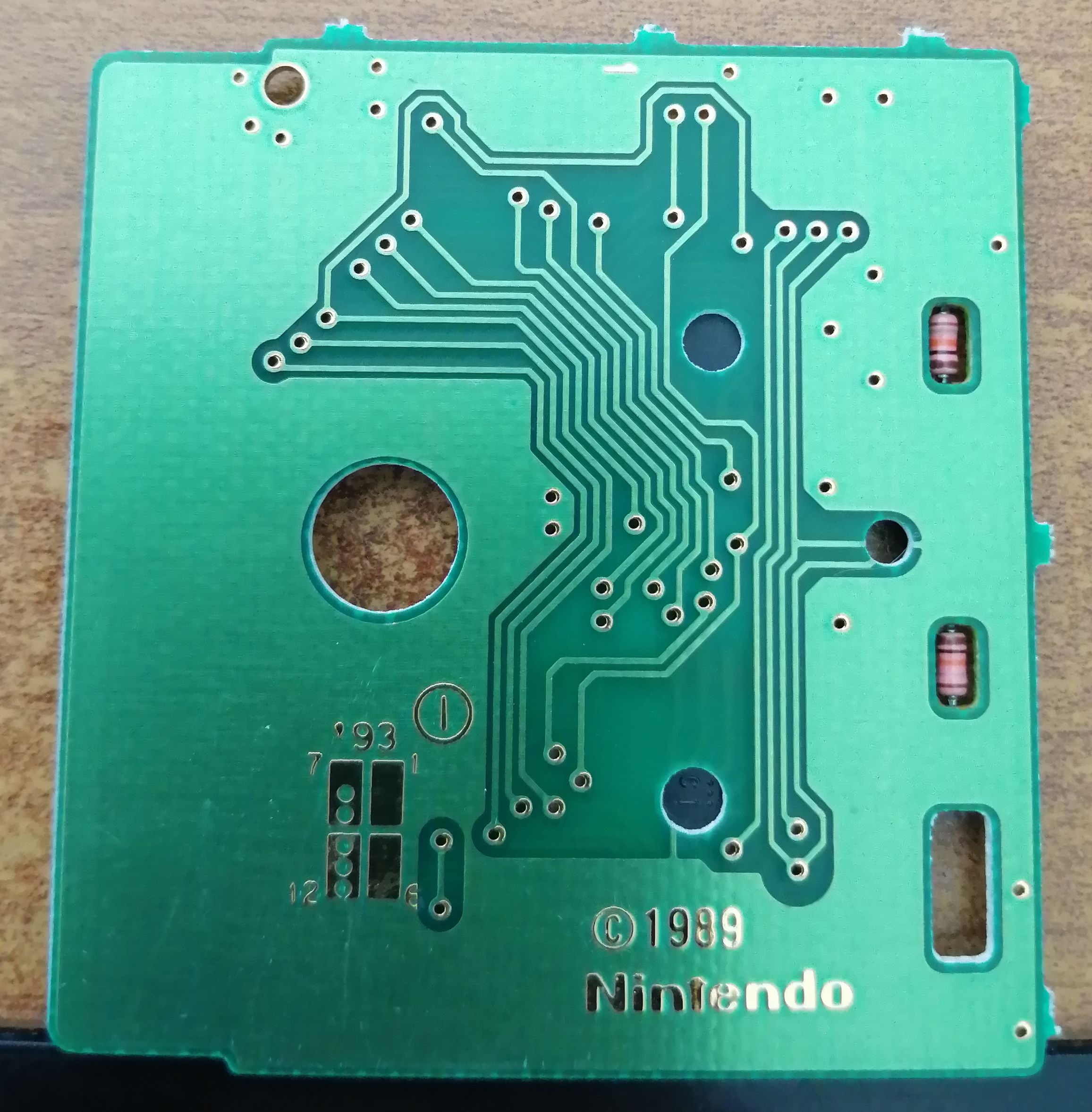 Gear Works NOE Back of the PCB