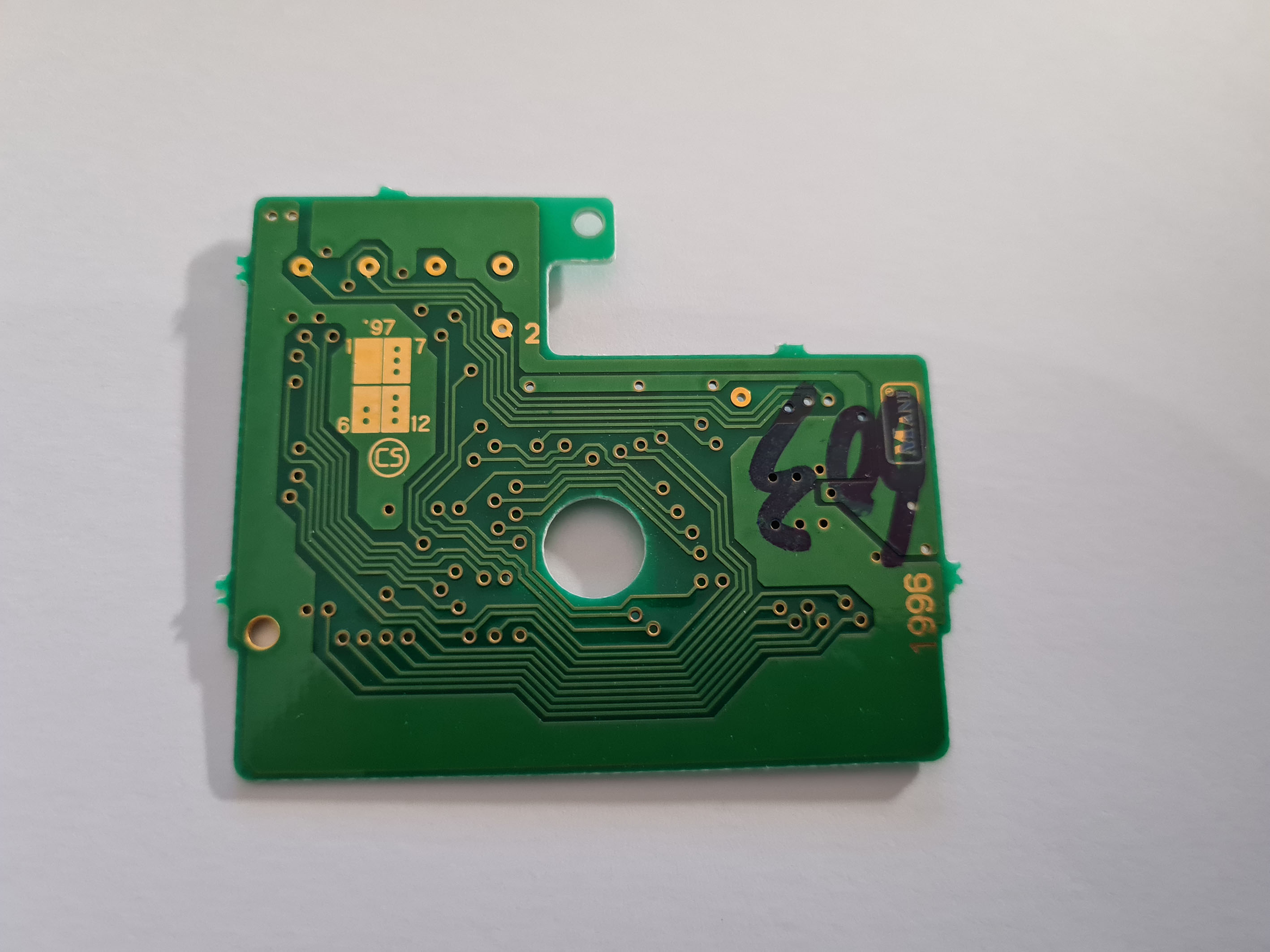 4 in 1 Tomy (FCO) CHN Back of the PCB