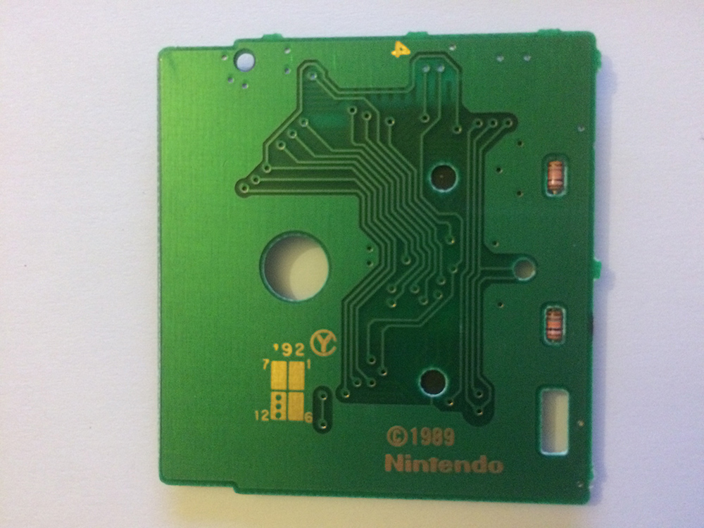 Double Dragon 3 the Arcade Game - Alternative Cover FAH Back of the PCB