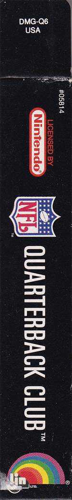 NFL Quarterback Club USA Box left site