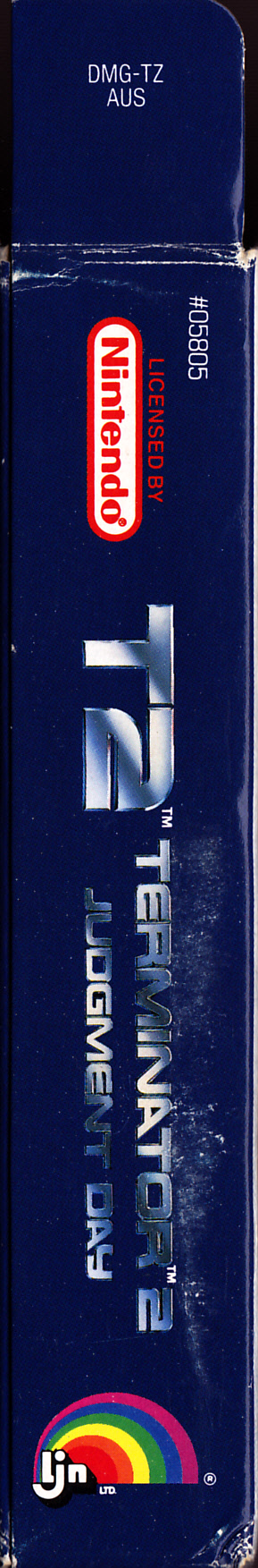 T2 Terminator 2 Judgment Day AUS Box left site