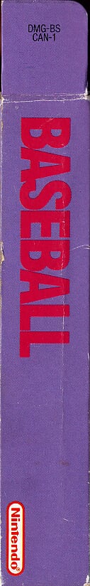 Baseball CAN-1 Box left site