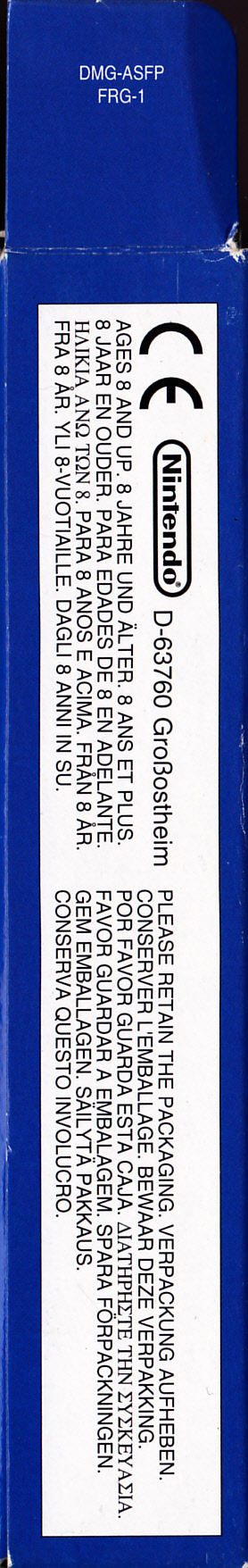 Street Fighter II FRG-1 Box left site