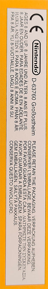 Super Mario Land FRG-3 Box left site