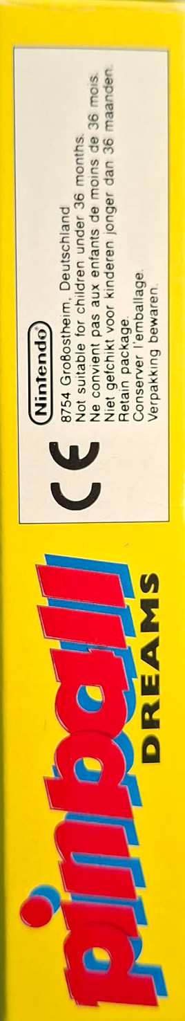 Pinball Dreams FAH Box left site