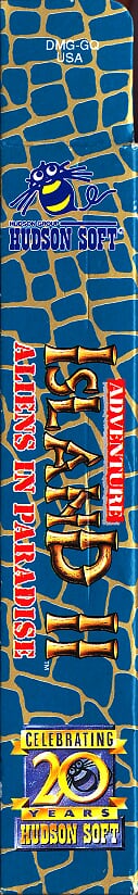 Adventure Island II USA Box left site