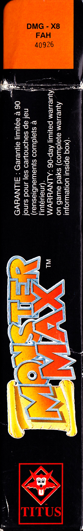 Monster Max FAH Box right side