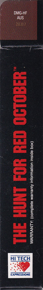 Hunt for Red October (the) AUS Box right side