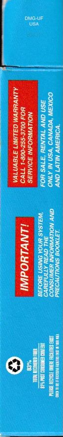 Smurfs (the)  USA Box right side