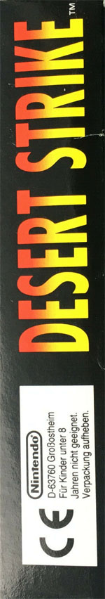 Desert Strike NOE Box right side