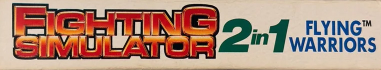 Fighting Simulator 2 in 1 Flying Warriors ESP Box top