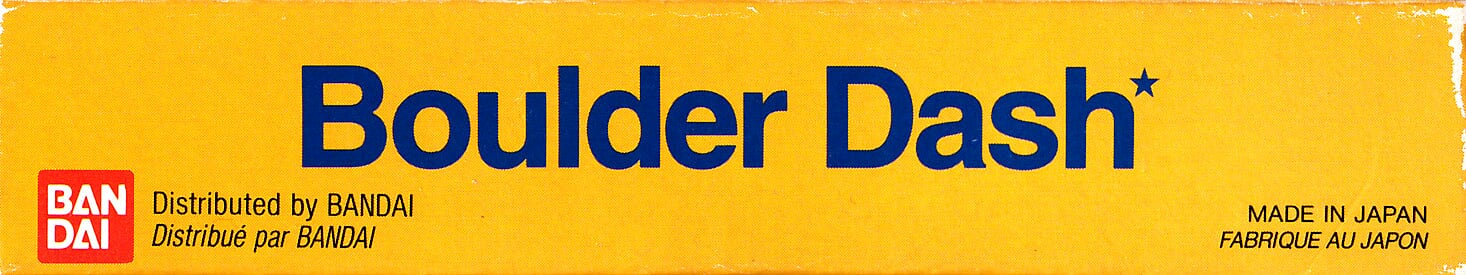 Boulder Dash FAH Box top
