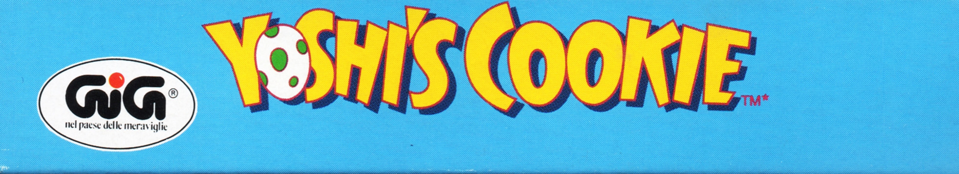 Yoshi's Cookie ITA-1 Box top