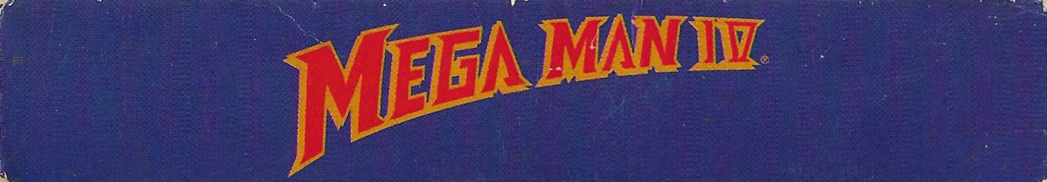 Mega Man IV  BRA Box top