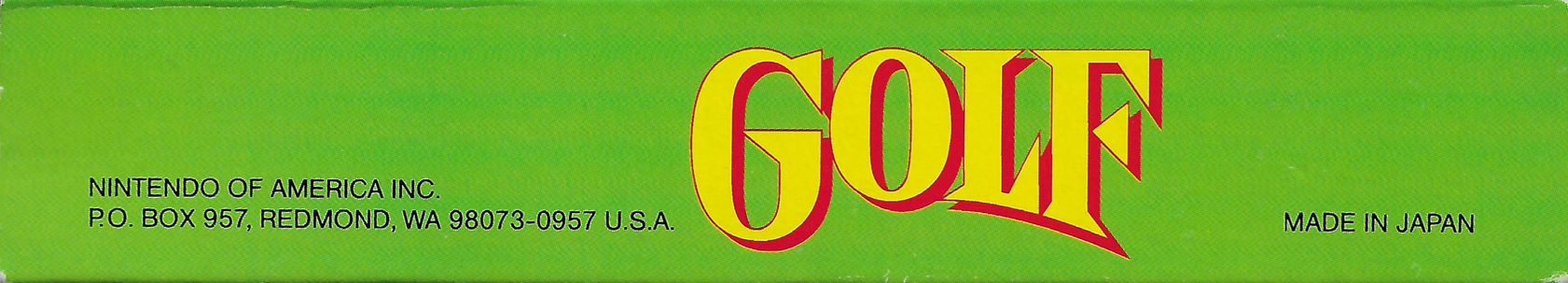 Golf USA Box top