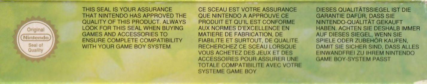 Jurassic Park Le Monde Perdu FAH Box top